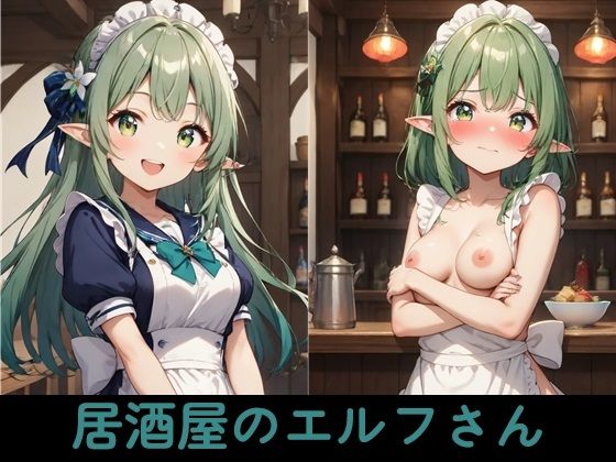 【無料エロ漫画】居酒屋のエルフさん(なきんの小部屋) d_686008