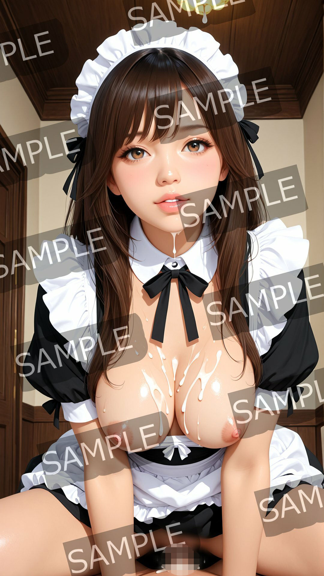 サンプル画像2:メイド美女491枚セット(半月) [d_686028]