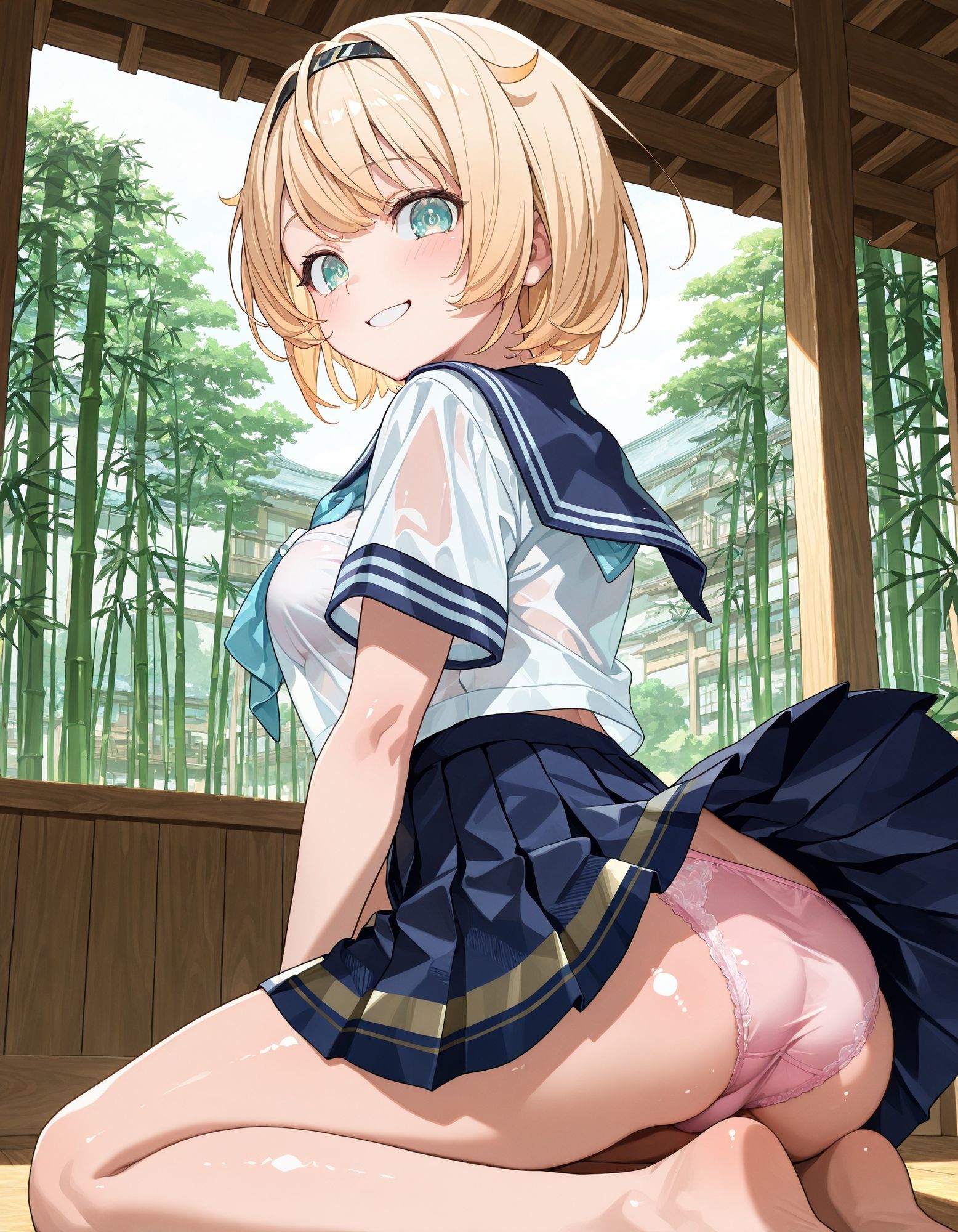 風〇いろはのパンチラ 画像8