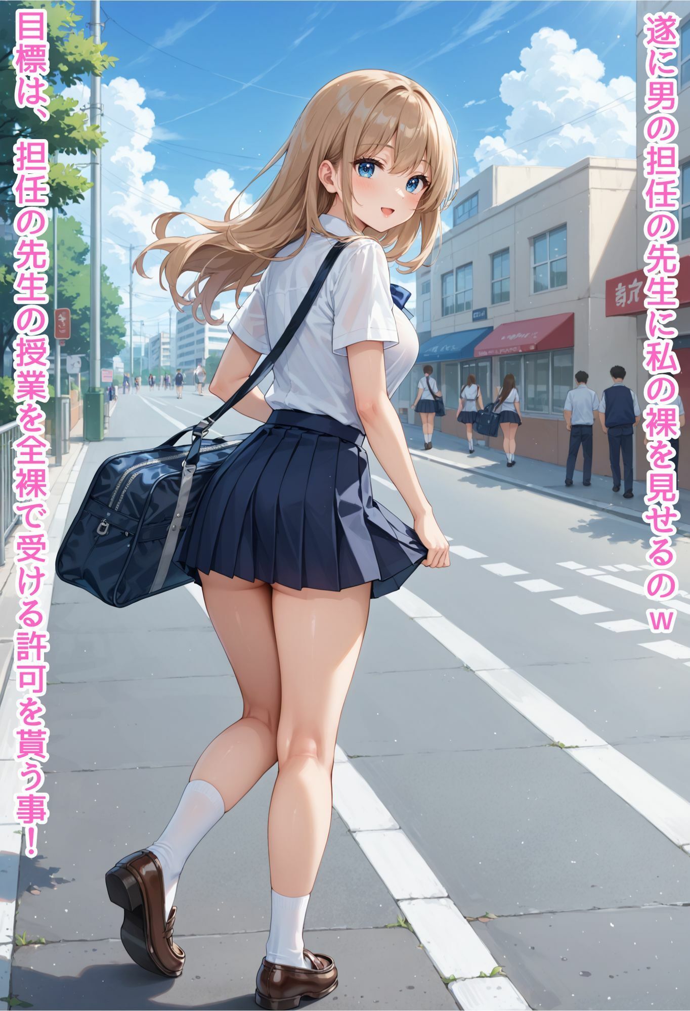 ルナの過激野外露出日記6 エロ漫画2