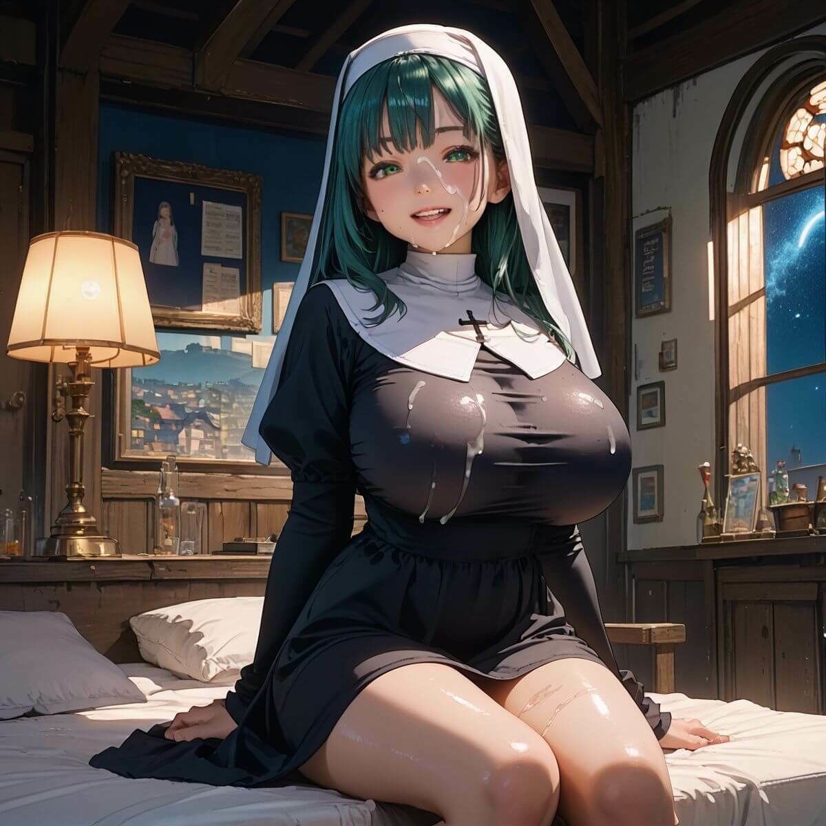 サンプル画像1:禁欲中の修道女たちの性生活  第2弾(ひきこもり会) [d_686139]