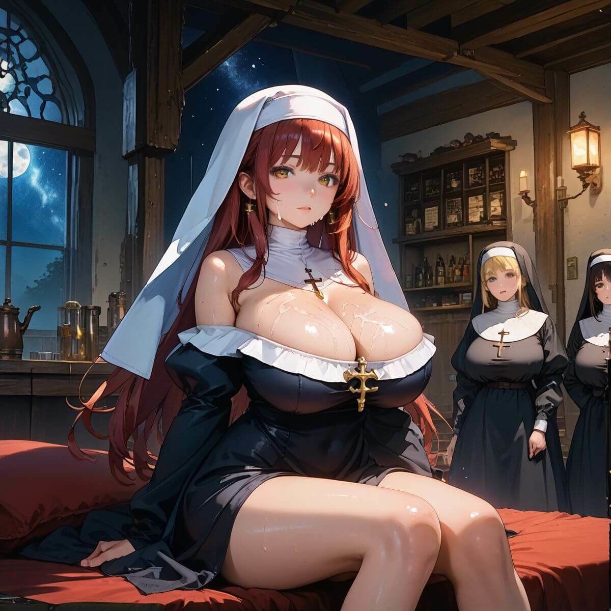 サンプル画像2:禁欲中の修道女たちの性生活  第2弾(ひきこもり会) [d_686139]