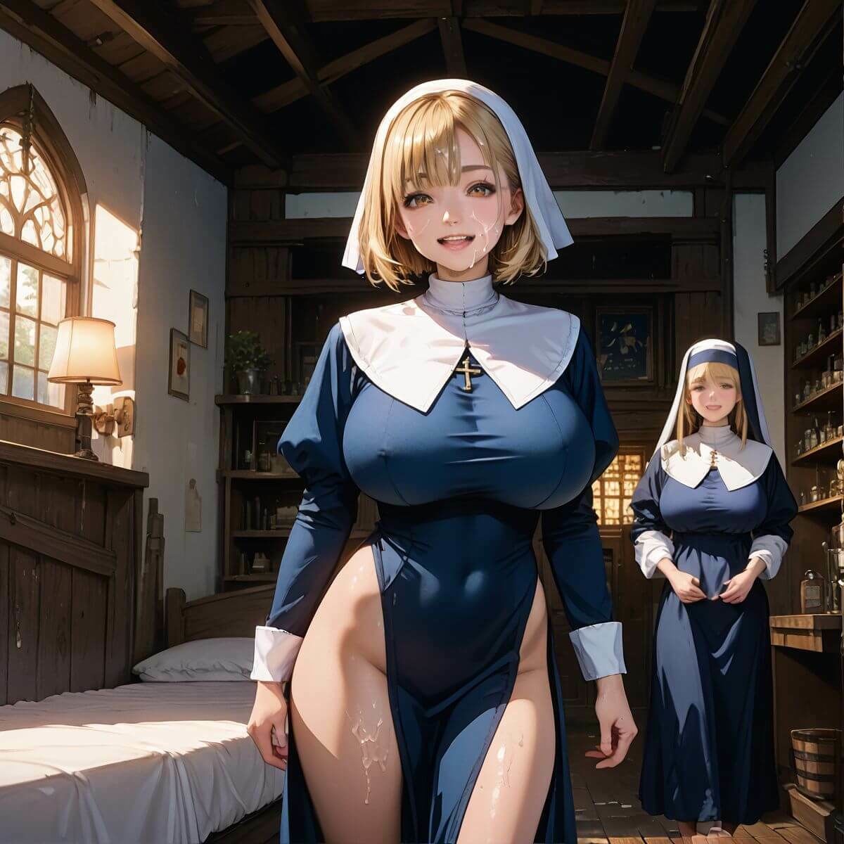 サンプル画像5:禁欲中の修道女たちの性生活  第2弾(ひきこもり会) [d_686139]