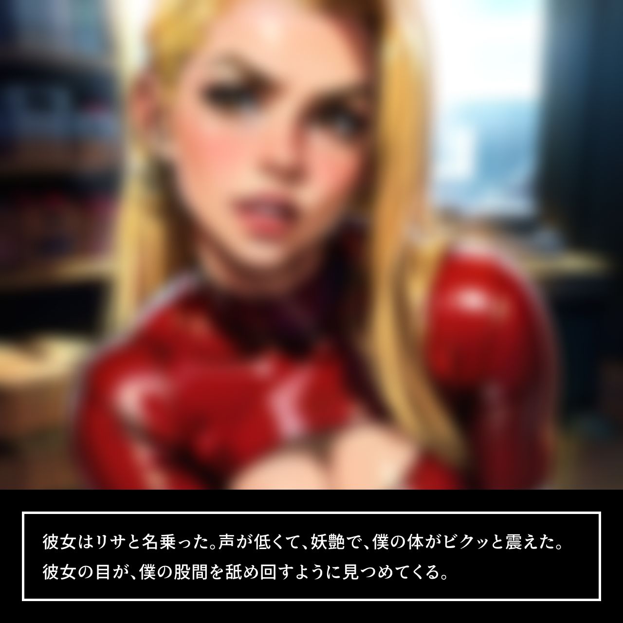 サンプル画像6:未来からタイムトラベルしてきた ムチムチボンテージ姿のお姉さんに 強●的に連続射精させられ マゾ調教の快楽地獄に堕ちた僕 -絶頂の未来へ連れ去られ 毎日フェラと騎乗位で 精液を搾り取られる快楽の日々-(M男出版) [d_686152]