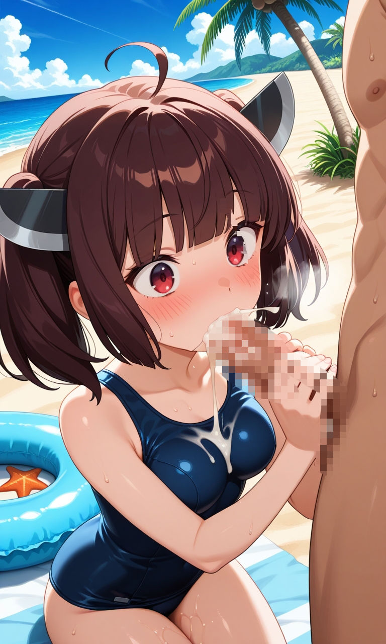 サンプル画像3:スクール水着の東◯き◯た◯(ふるやのCG) [d_686161]