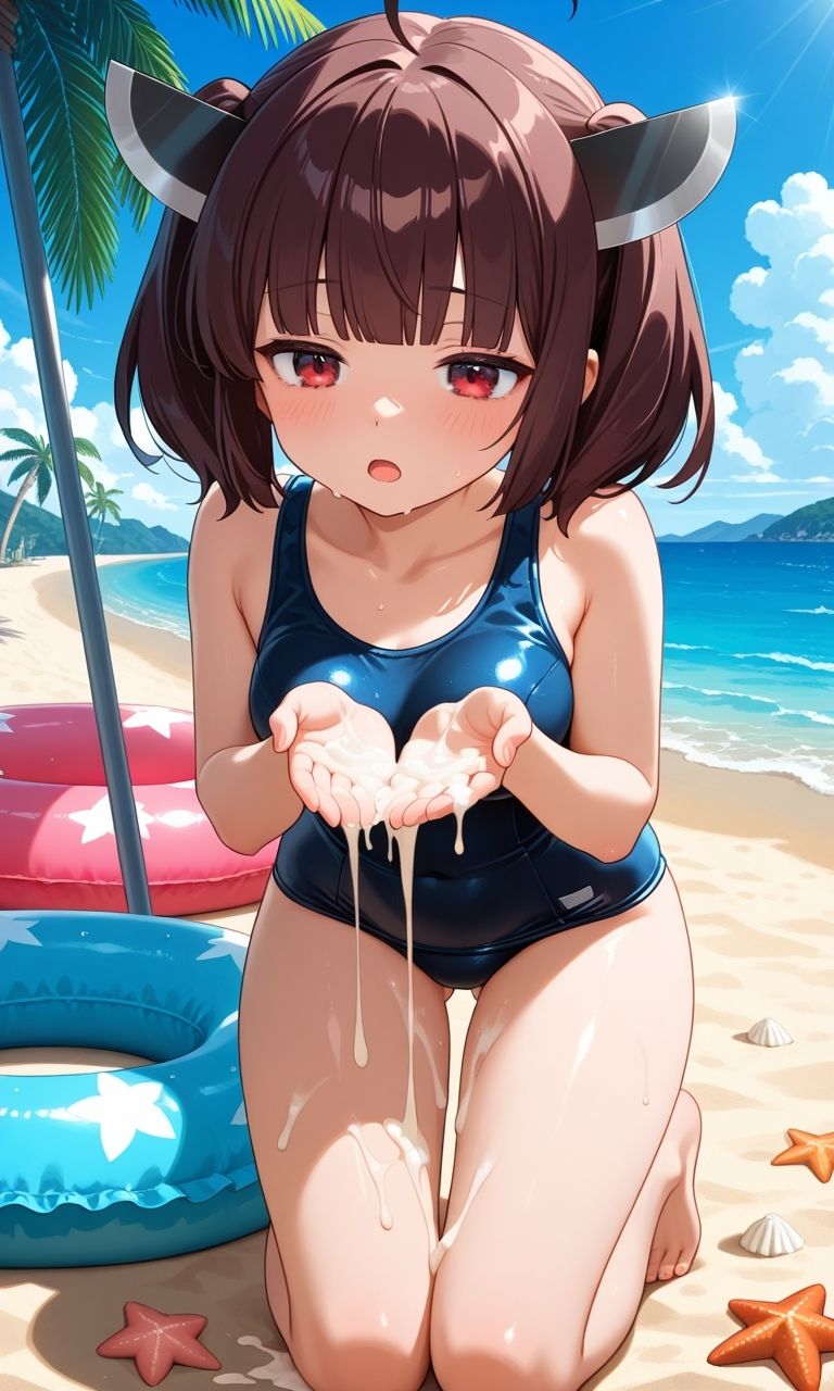 スクール水着の東◯き◯た◯ 画像4