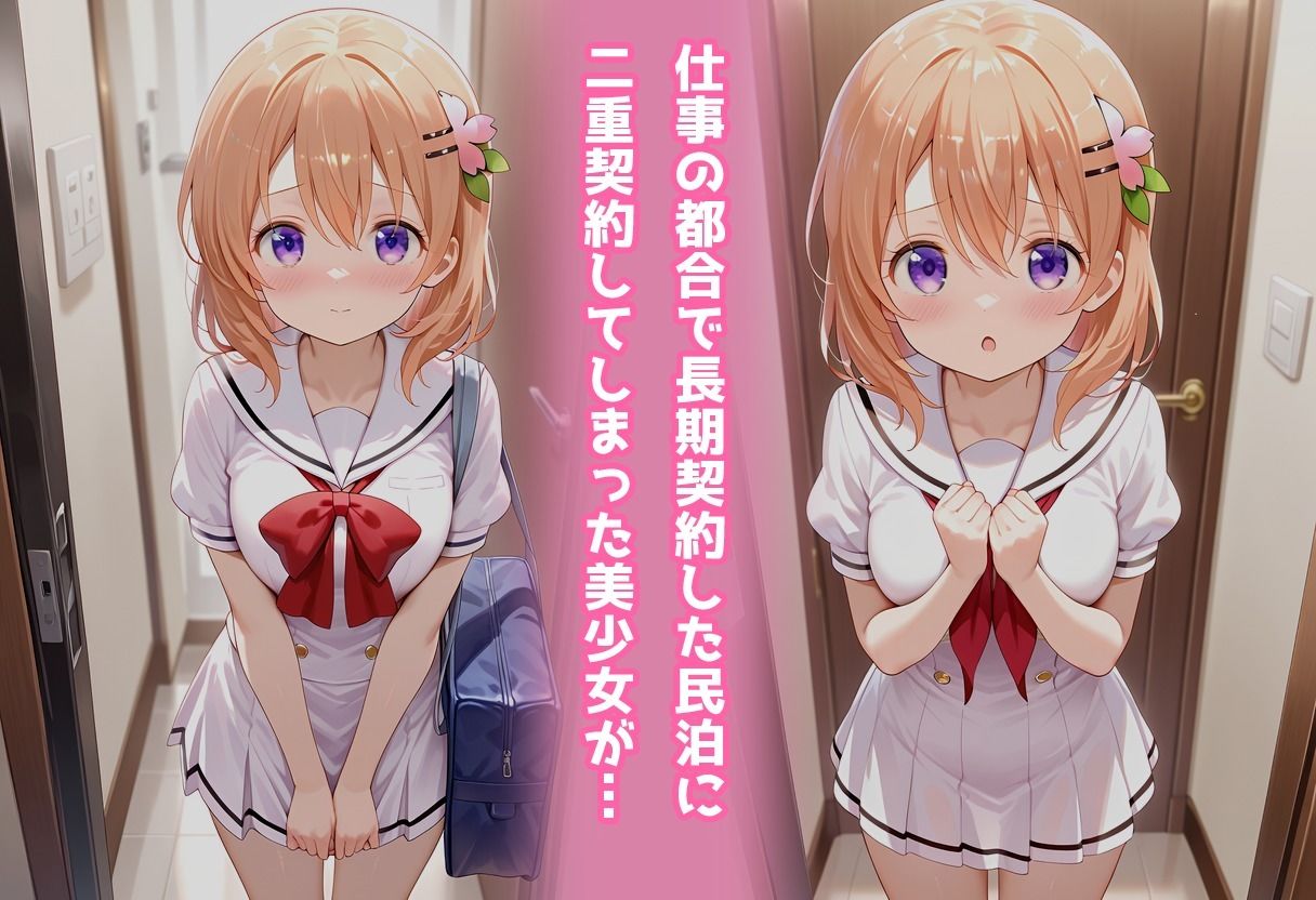 民泊トラブル！？…美少女と突然の強●ルームシェア性活～ココア編～1