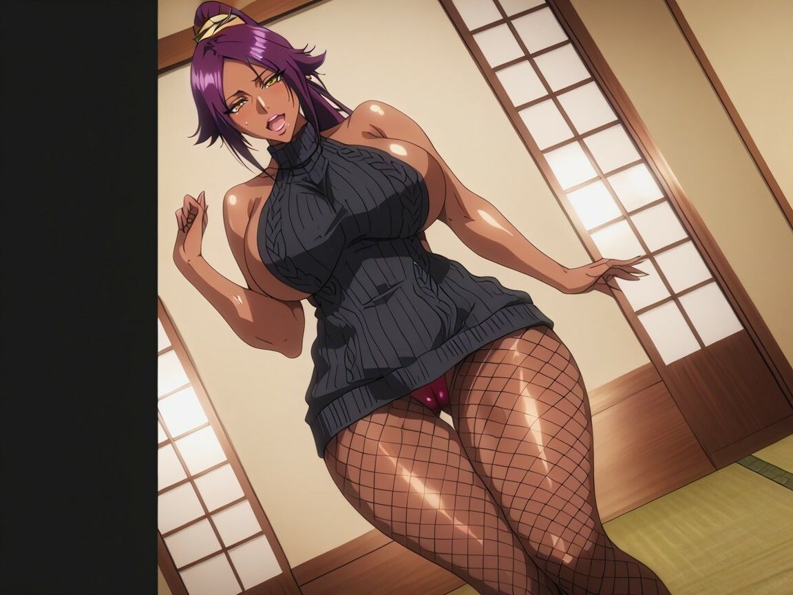 サンプル画像2:皆お世話になったシリーズ夜一さん、童貞を殺すセーター編(ギャルサー) [d_686288]