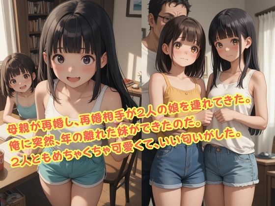 サンプル画像2:【500枚】親が再婚してできた2人の妹の美マンコをたっぷり使わせてもらった俺【美少女姉妹の初体験セックス】(ピストン工房) [d_686330]