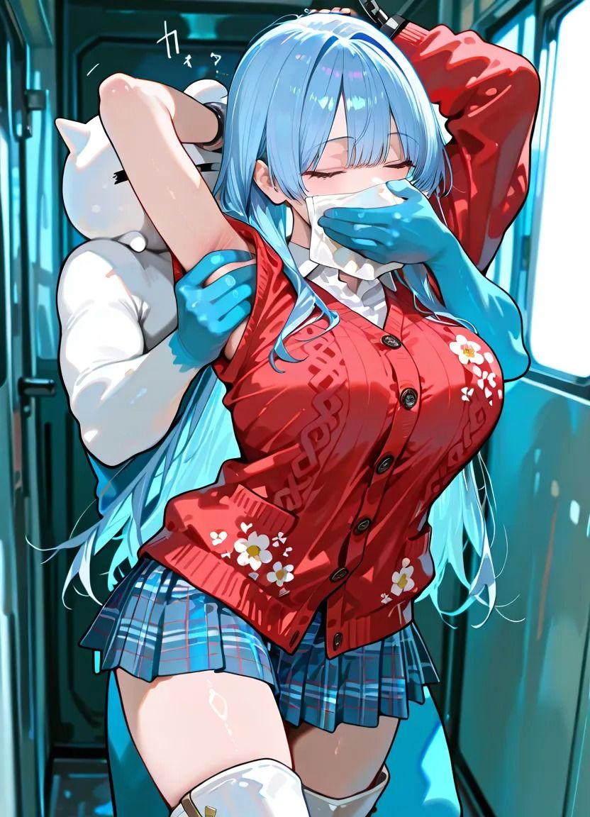 サンプル画像3:「星街すいせい」イラスト集（91枚）(推しAI作品展) [d_686352]