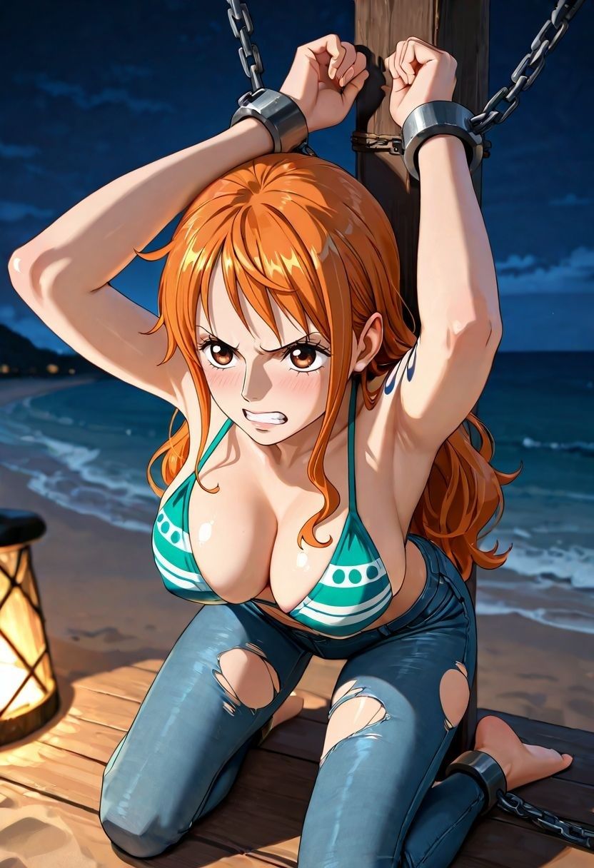 泥棒猫、汚い男たちに拘束され。。。〜ナ〇〜 画像8