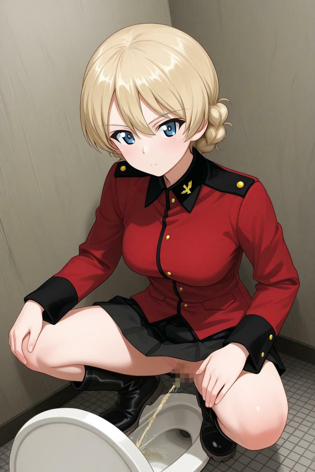 サンプル画像2:ガルパン  調教編(まな板同好会) [d_686424]