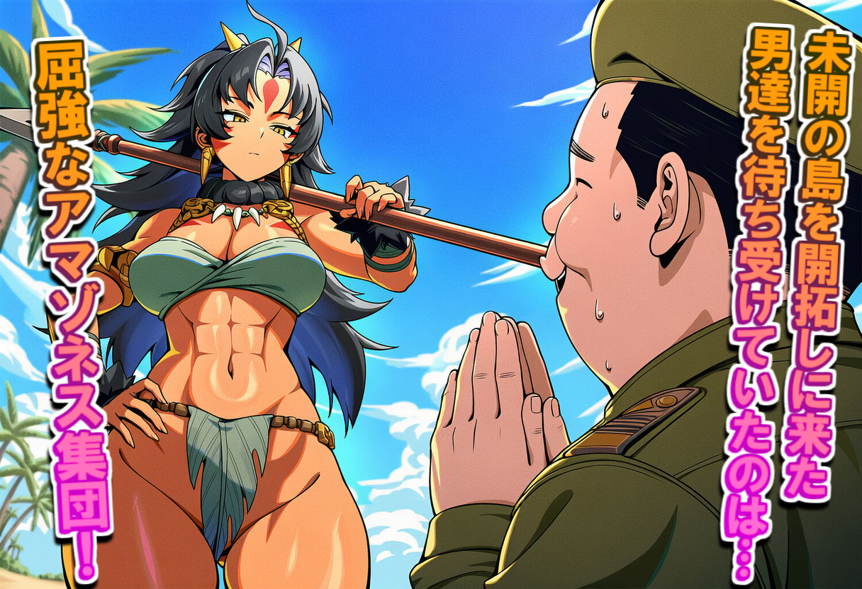 サンプル画像1:最強アマゾネスたちを酔わせて 泥●！孕ませ大作戦！(Pharmakon9) [d_686484]