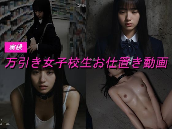 万引き女子校生のお仕置き謝罪動画 7[Blue Frames] 