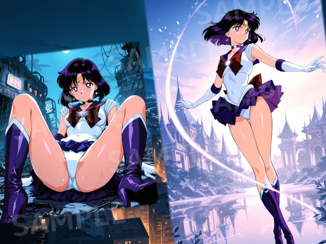 サンプル画像5:美〇女戦士図鑑〜外部戦士秘録 Part 1〜(三種の神器) [d_686567]