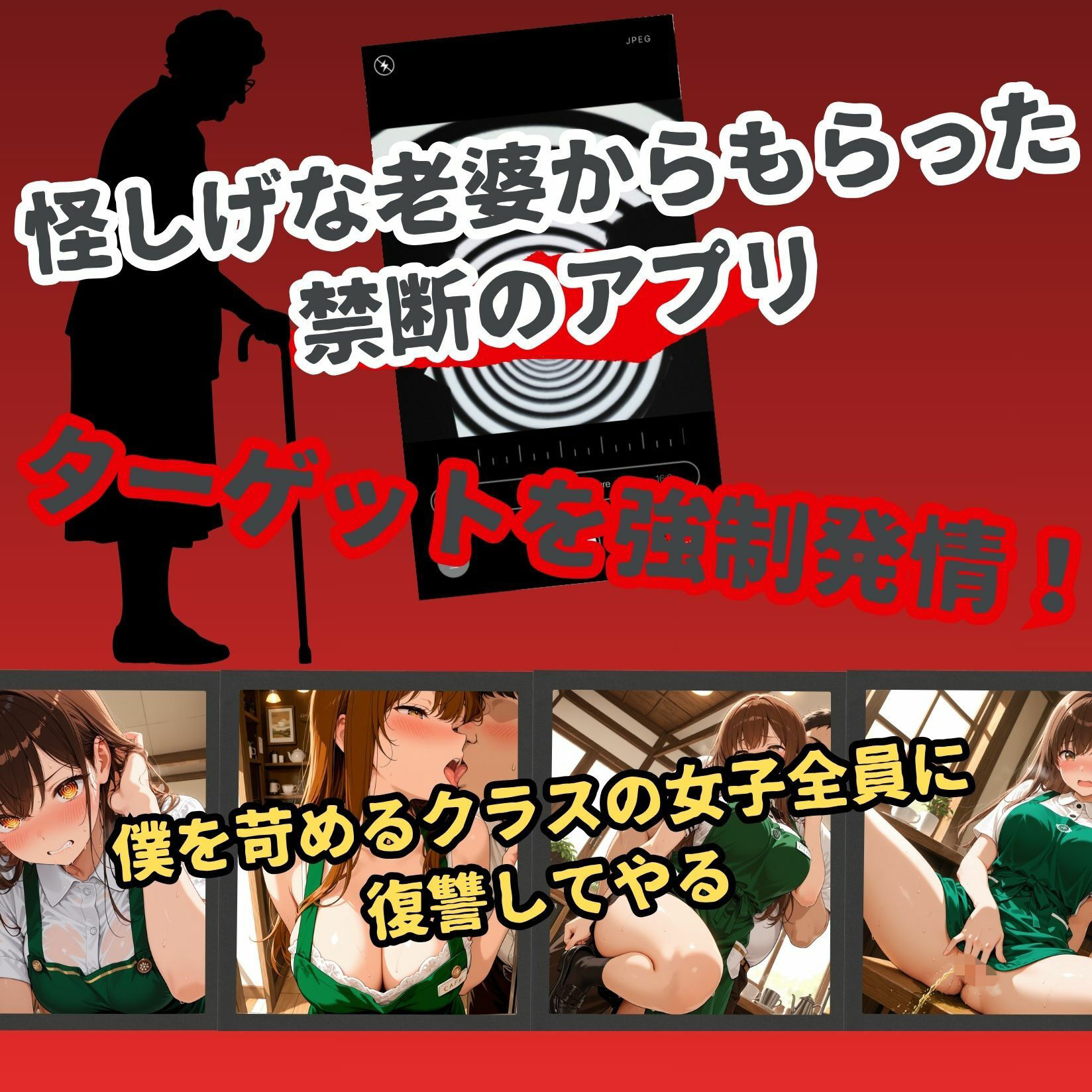 女子校生催●即堕ち～バ先のカフェで僕を苛めたカースト上位に復讐～1