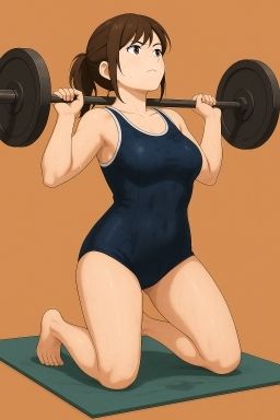 スクール水着の女の子が運動してるだけ 2 画像9