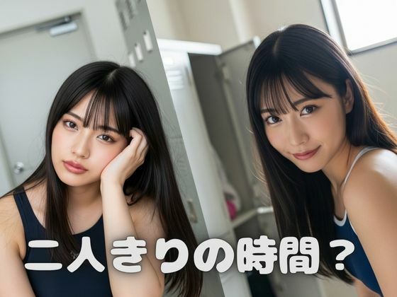 サンプル画像1:たっぷりスク水  〜ロッカーのあの子のスク水姿に釘付けっ！〜(AI-AYA) [d_686675]