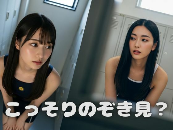 サンプル画像2:たっぷりスク水  〜ロッカーのあの子のスク水姿に釘付けっ！〜(AI-AYA) [d_686675]