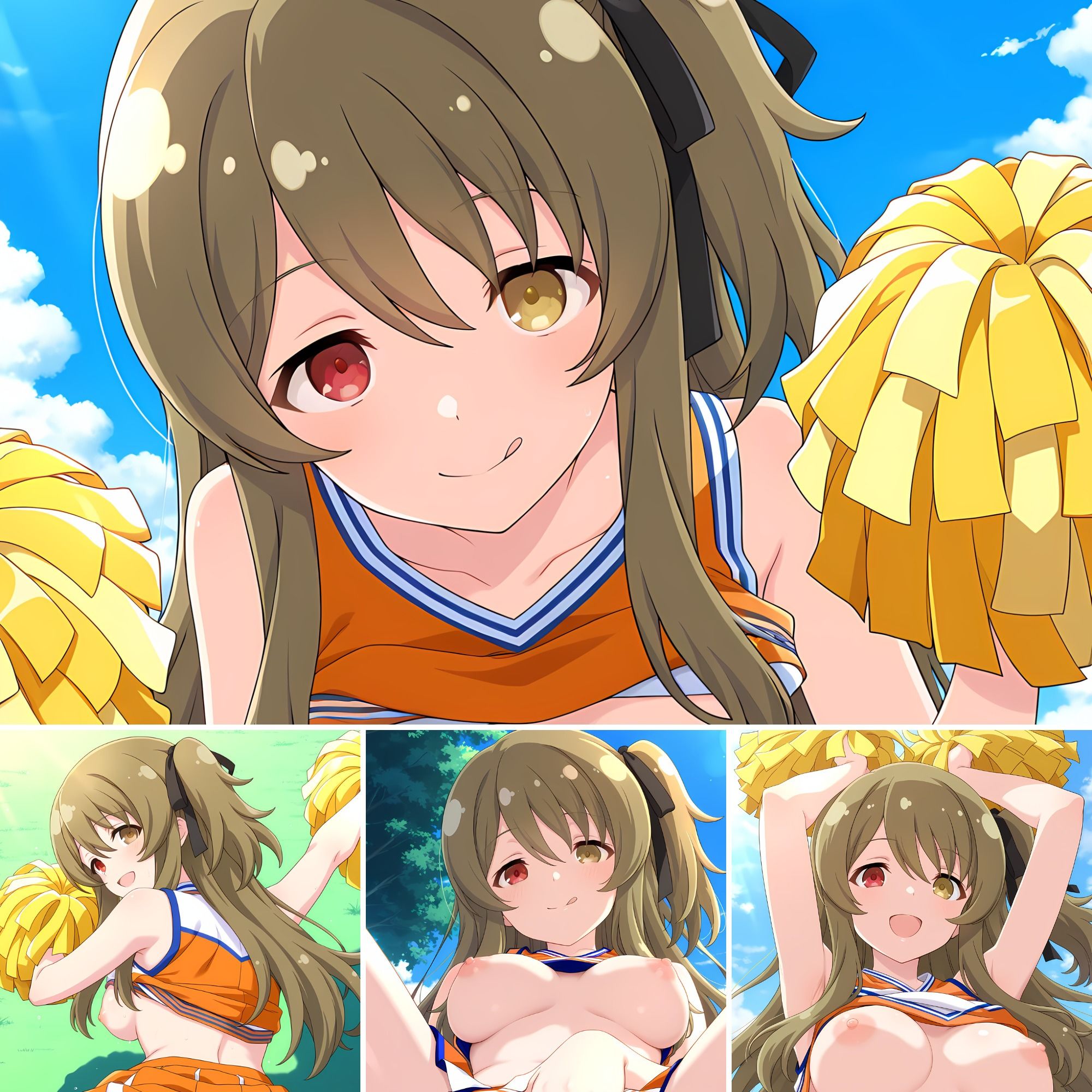 サンプル画像1:チアガールの応援CG集Vol.01(そーしAI研究所) [d_686709]