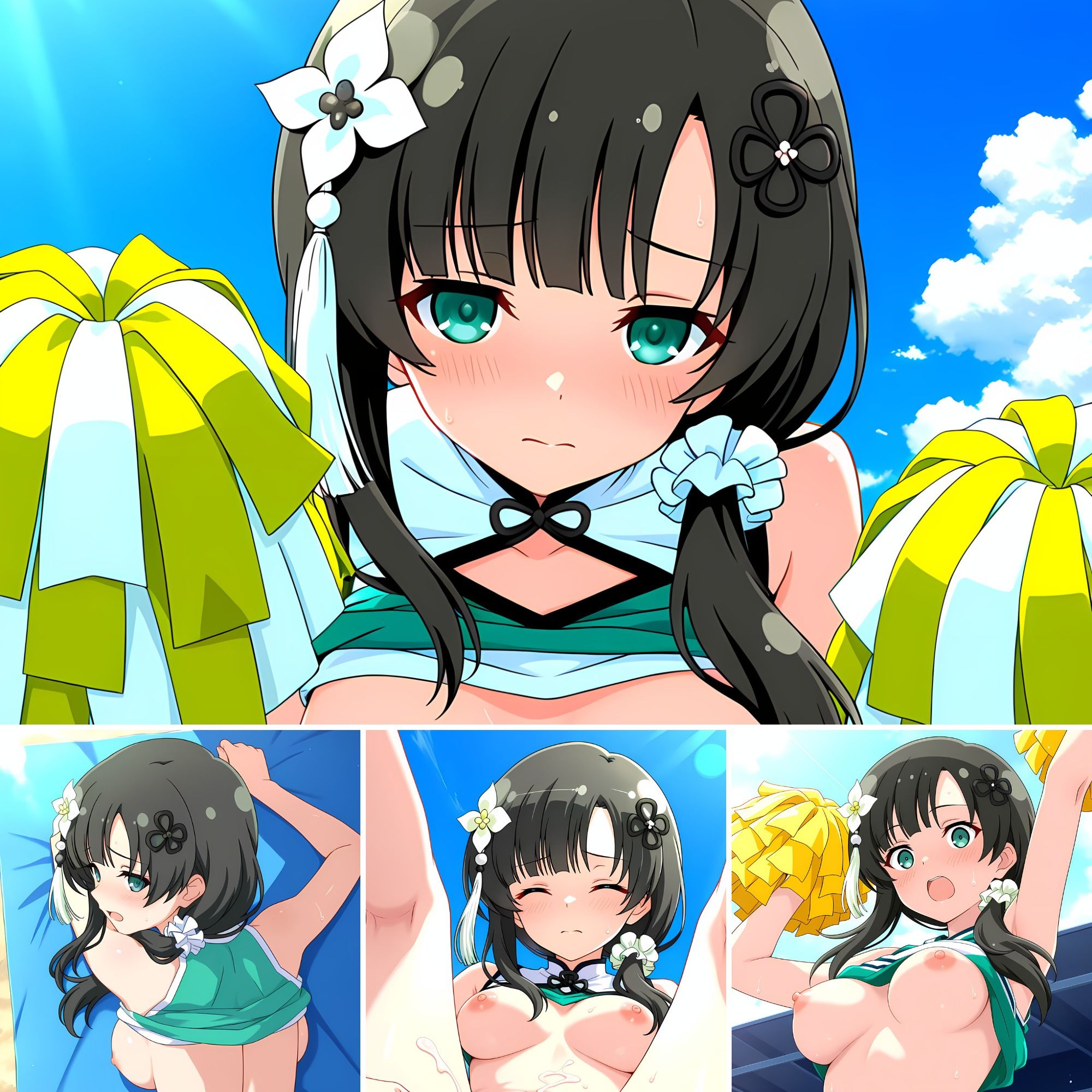 サンプル画像2:チアガールの応援CG集Vol.01(そーしAI研究所) [d_686709]