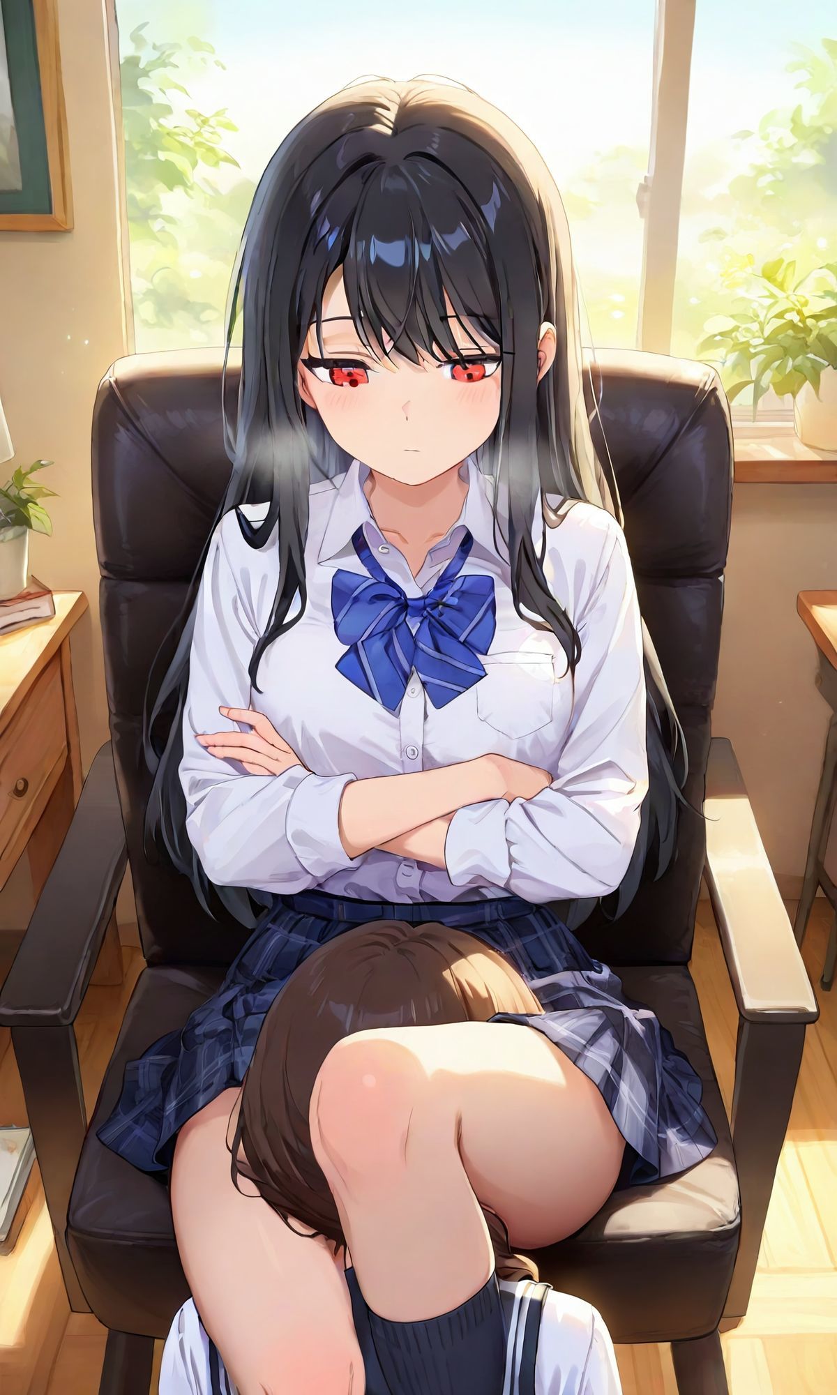 サンプル画像1:【百合】【クンニ】冷ややかな支配と淫らな悦び vol.2 ―沈黙の余韻―(繭影工房) [d_686719]