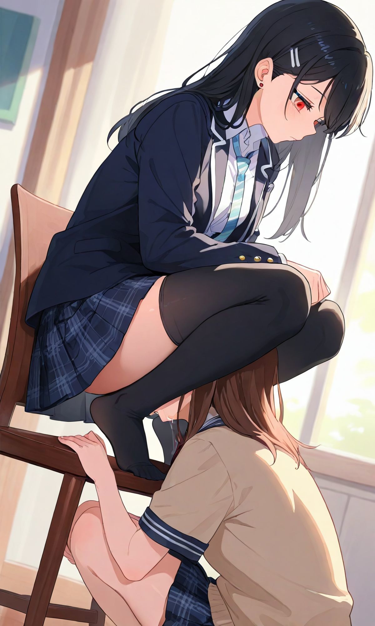 サンプル画像2:【百合】【クンニ】冷ややかな支配と淫らな悦び vol.2 ―沈黙の余韻―(繭影工房) [d_686719]