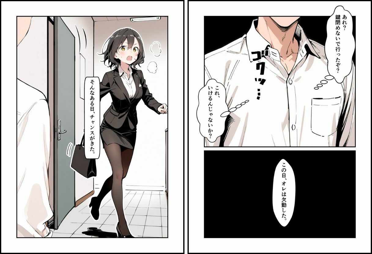 サンプル画像5:いと、おかし〜OL・皆上朝陽編 1〜(挫折神経痛朋友会（depoo)) [d_686730]