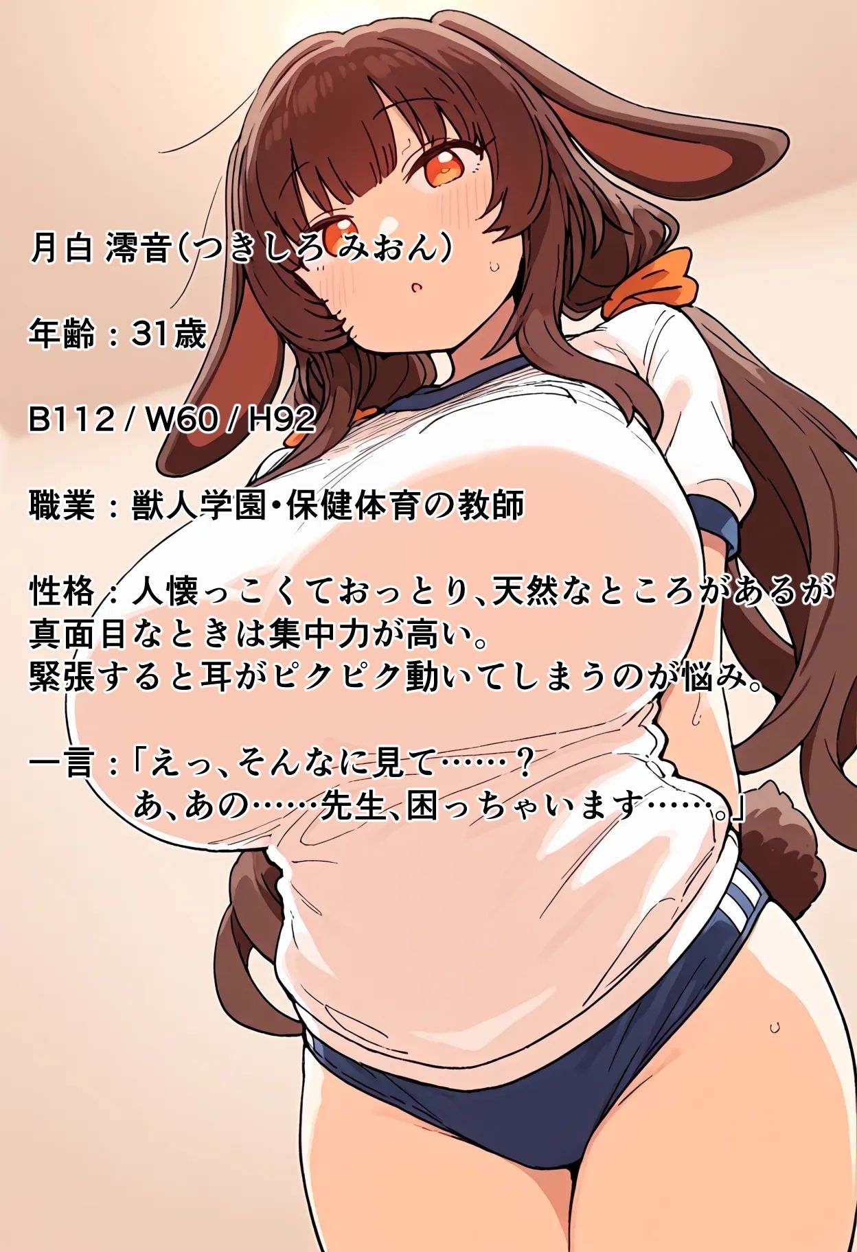 サンプル画像1:異世界ママといちゃラブえっち！ケモミミママ＆エルフママ(巨乳ママ孕ませTAI) [d_686788]