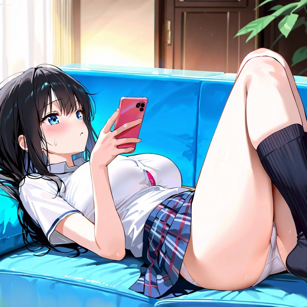 狙われたい女子校生は生ハメ中出しされるがまま 画像1