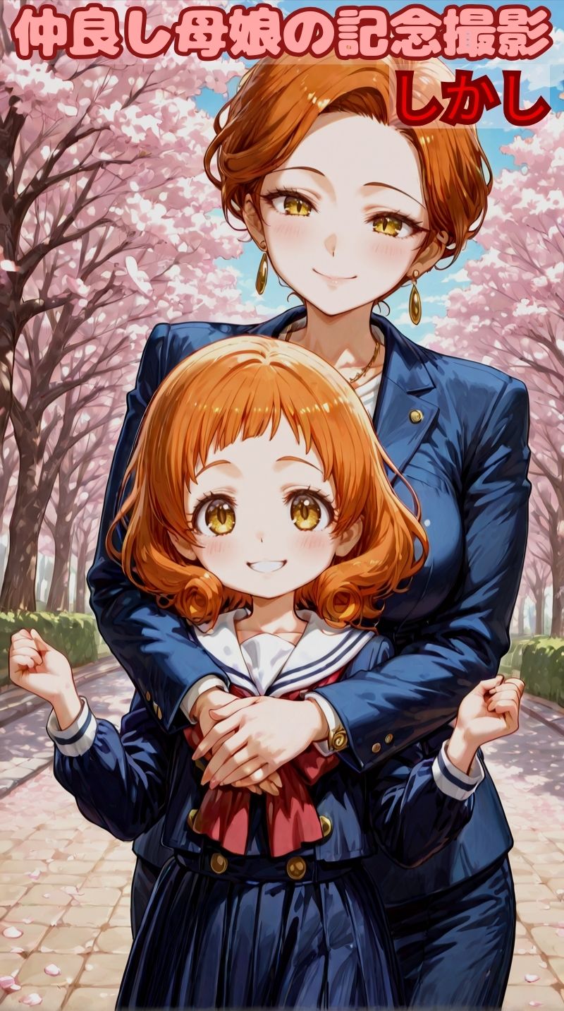 母娘記念撮影  〜夫（父）には見せられない〜1