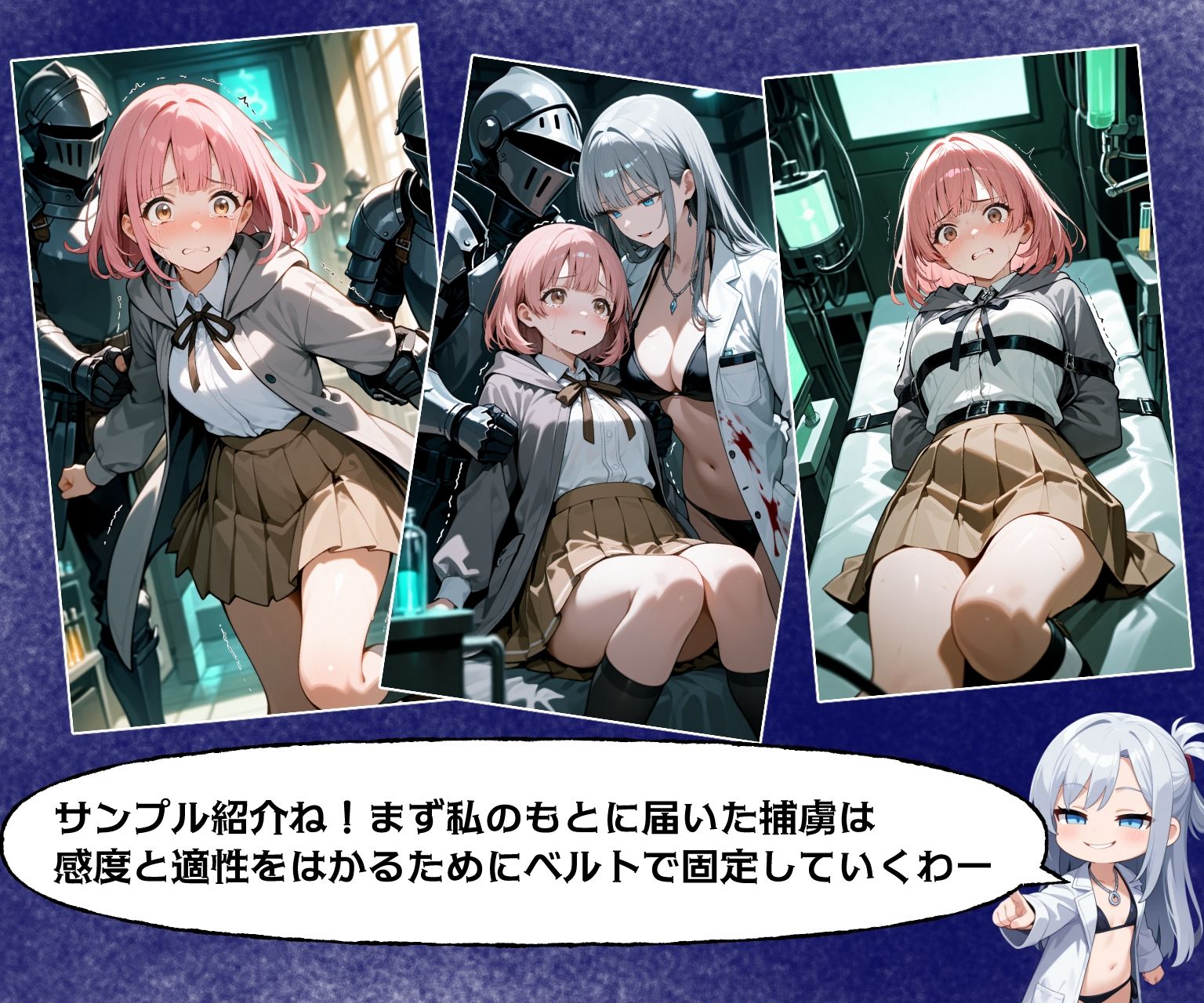 サンプル画像4:冒険者捕虜管理台帳 魔王軍に捕らわれた少女たちの末路の記録(えすおー) [d_686895]