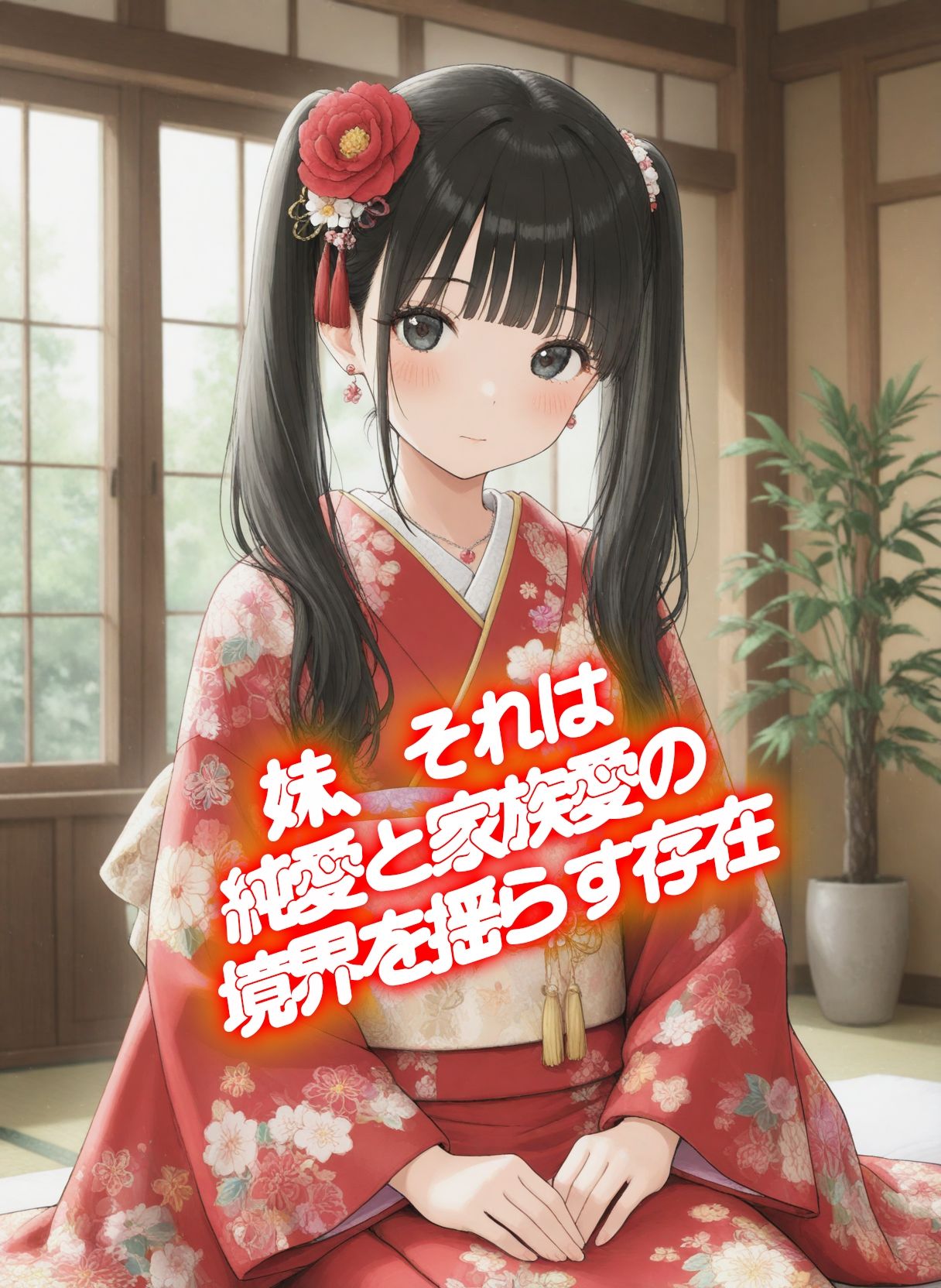 サンプル画像2:浴衣姿の妹が可愛すぎて  いろんな妹と○○していたCG集(制服図書館) [d_686920]