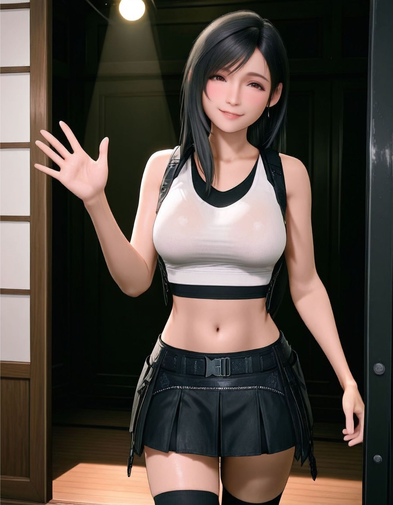 ヒロインが出勤するという噂のソープランド!! ティファ編 画像9