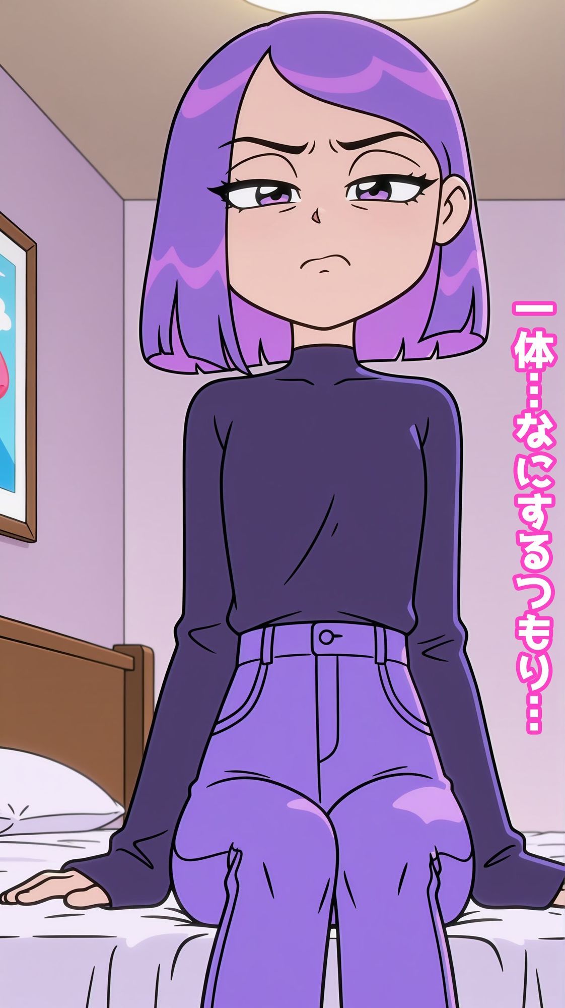 【一部セリフつき】Deliサモ☆ 美少女とおじさん強●召喚アプリ - 語学アプリのダウナー女子編 - 画像2