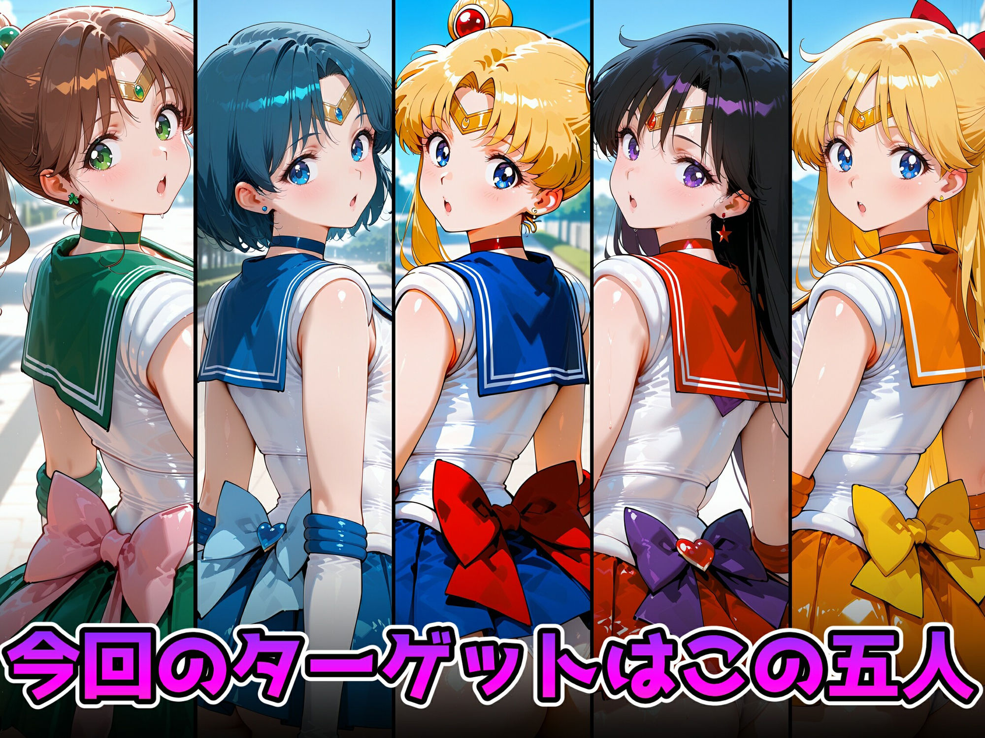 抵抗できないヒロインたちを快楽堕ちさせてみた  セーラー〇ーン編 画像1