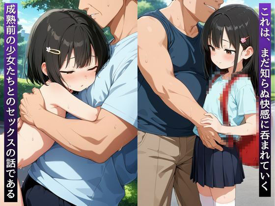 つるぺた少女をきもおじがじっくりと愛撫する〜公園編〜1