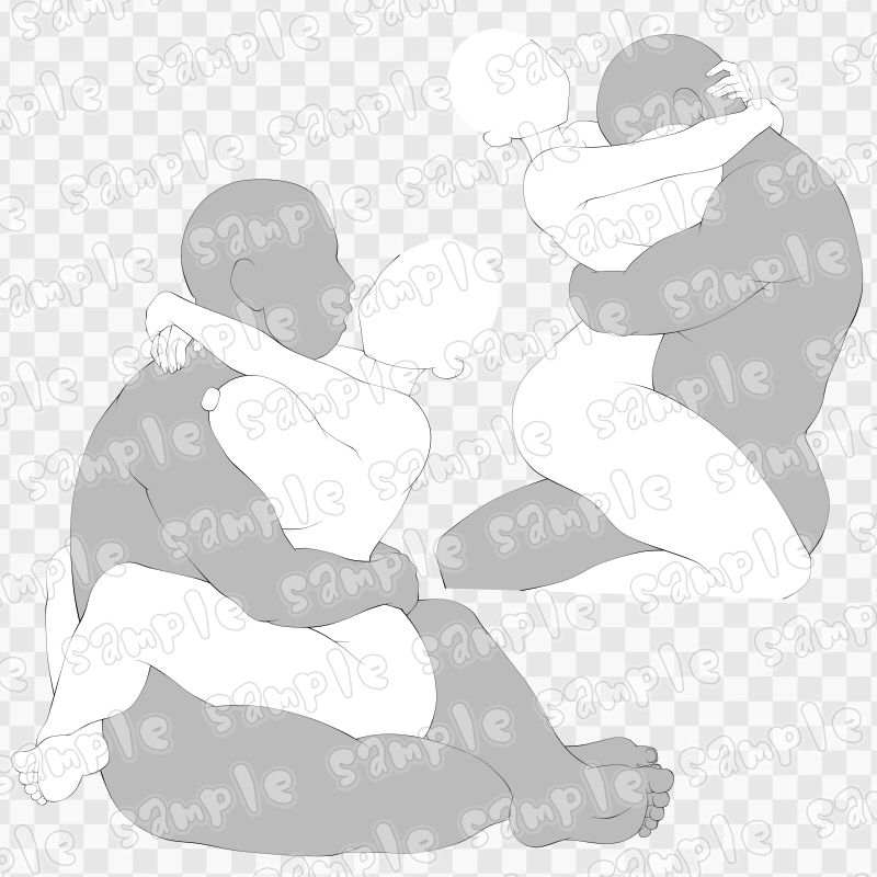 【無料エロ漫画】線画素材集［手］32(ART111) d_687322