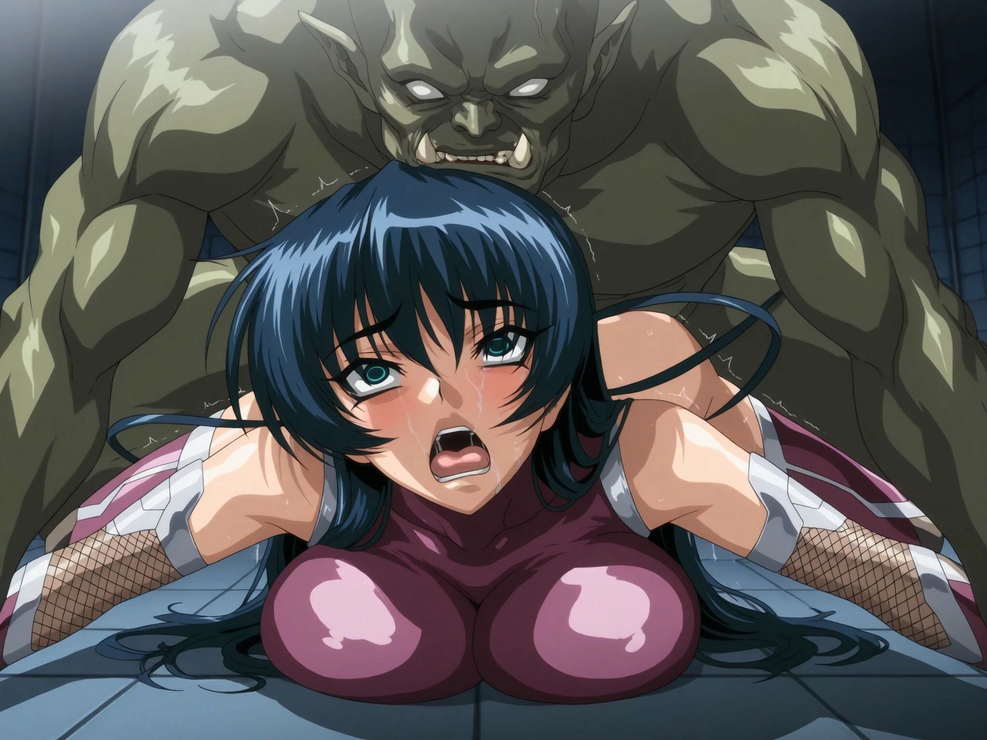 サンプル画像2:【500枚】アサギハードプレイ専門CG集(イラマとお尻好き専門ショップ) [d_687417]