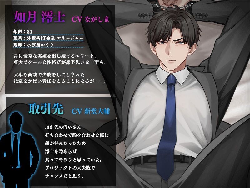 エリート上司、チン堕ち屈服宣言 〜部下を庇って亀頭磨き!調教絶頂アナル謝罪〜 画像1