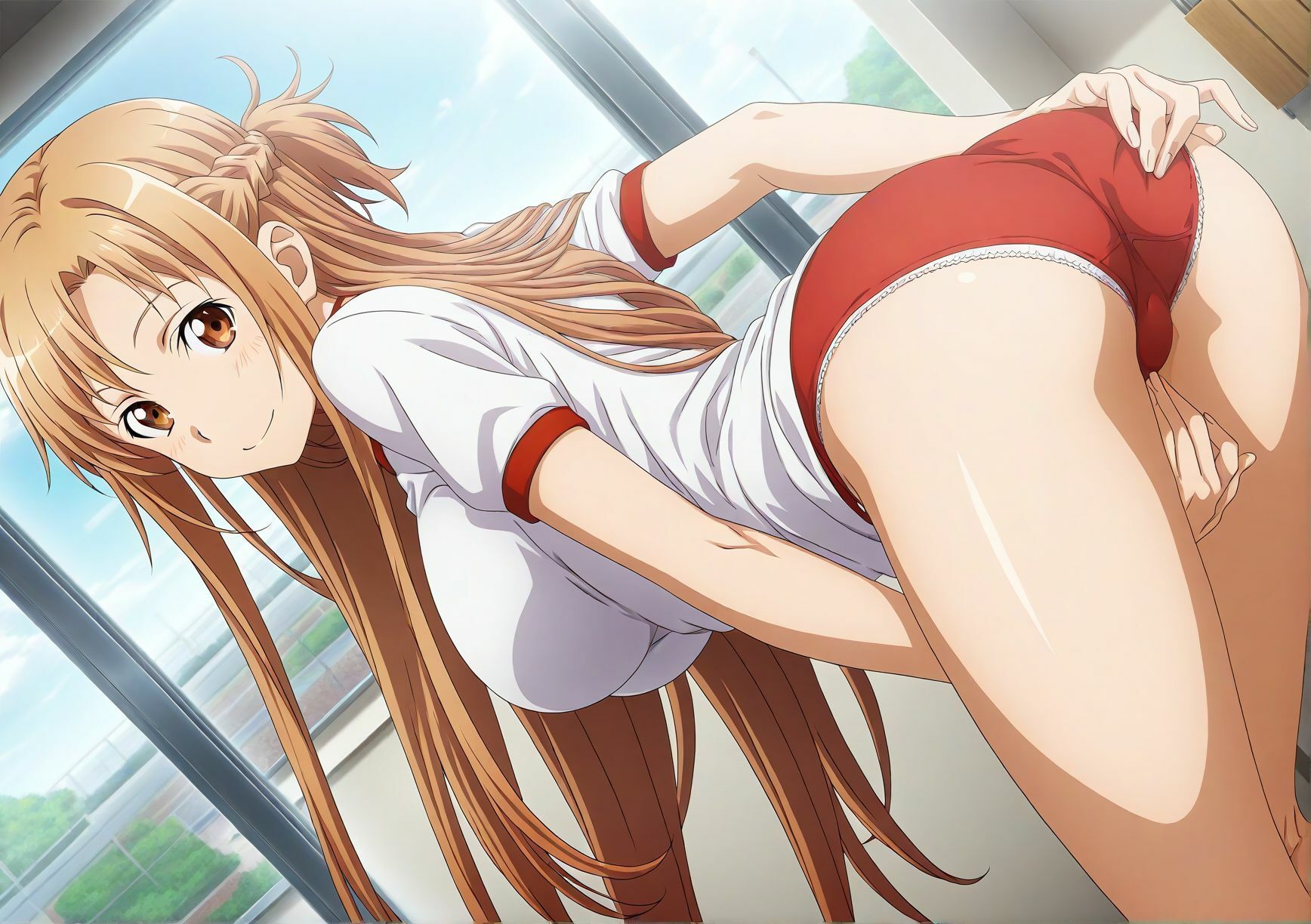 ぱんちらマニア!結城明◯奈&桐ヶ谷◯葉の禁断セット 画像2