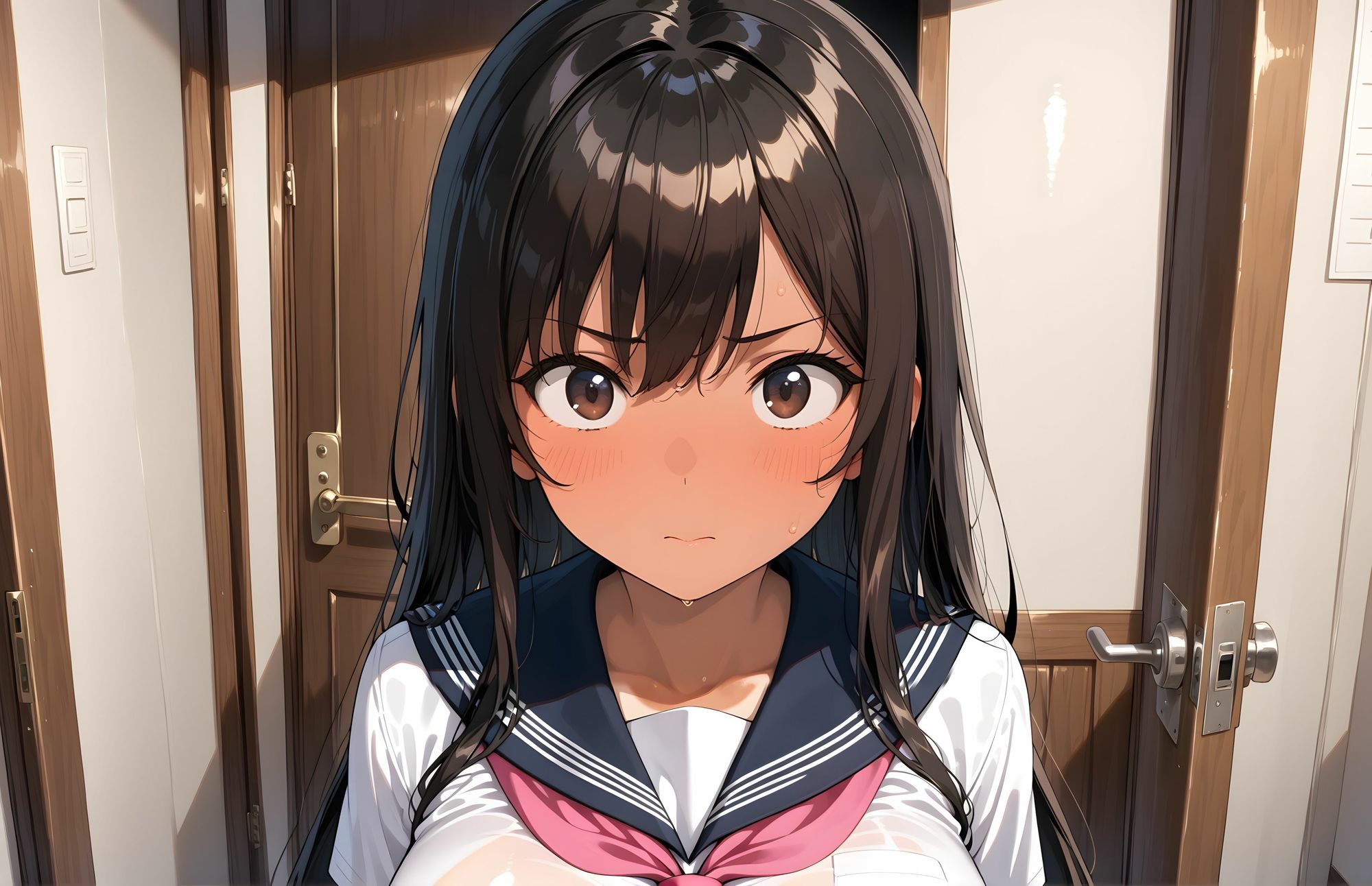 サンプル画像4:【4Kの高画質】日焼け女生徒のみなみちゃん(Karen) [d_687521]