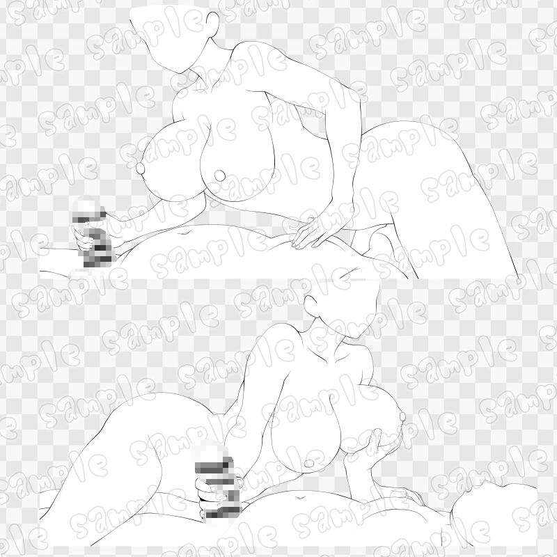 線画素材集［手］42 画像2