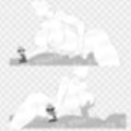線画素材集［手］42