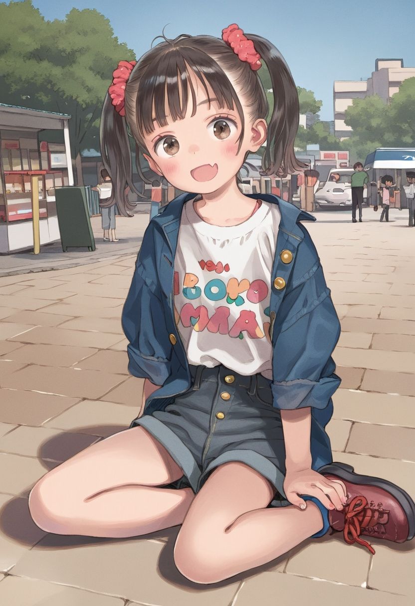 サンプル画像1:痴●電車  二両目  その6(ひよこ) [d_687617]