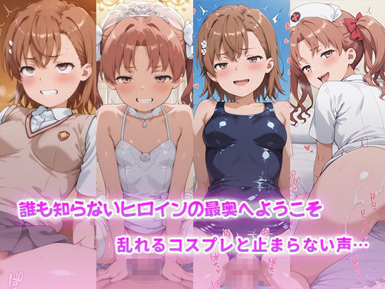 コスらぶヒロインだって喘ぎたい!御坂美琴&白井黒子1