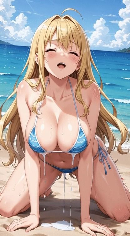 【ザ・ハプニングシリーズ】もしもいきなり母乳が出たら…?【gifアニメ集】 画像4