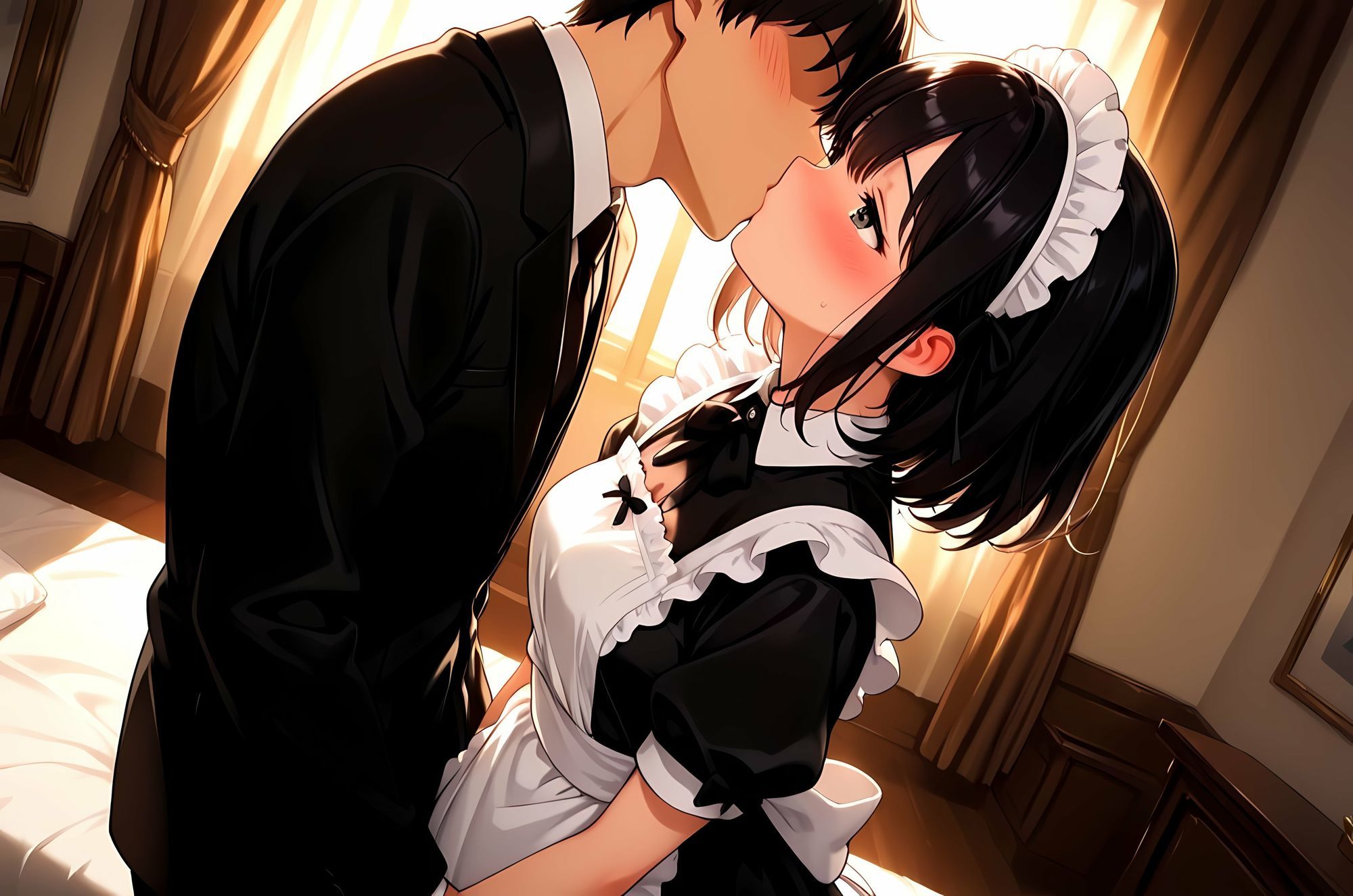 嫁入りメイドのマリ  新妻になっちゃったけどメイド服で、坊ちゃまにいっぱいご奉仕してあげるお話 画像3