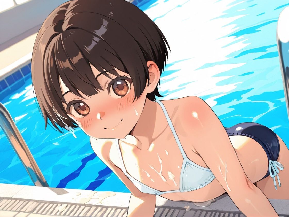 つるぺた女子と水泳教室日記9