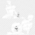 線画素材集［手］45
